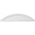 thumbnail image 1 of Ekena Millwork PED40X09X01SE 40 In. W X 9 In. H X 1,75 In. P accent Architectural Fronton Sunburst Elliptique, 1 of 5