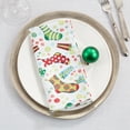 thumbnail image 4 of Saro Lifestyle Christmas Stockings Table Napkin (Set of 4), 4 of 4