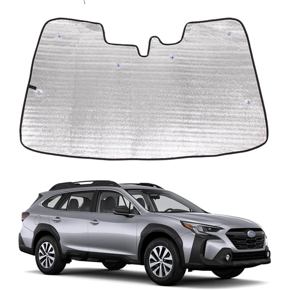 Front Windshield Sunshade for Subaru Outback 2023-2025 Accessories Winshield Sun Shade Foldable Reflective Sun Visor Custom