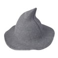 thumbnail image 1 of SDNall Halloween Witch Hat With Pointed Top Party Funny Knitted Wool Hat, 1 of 9