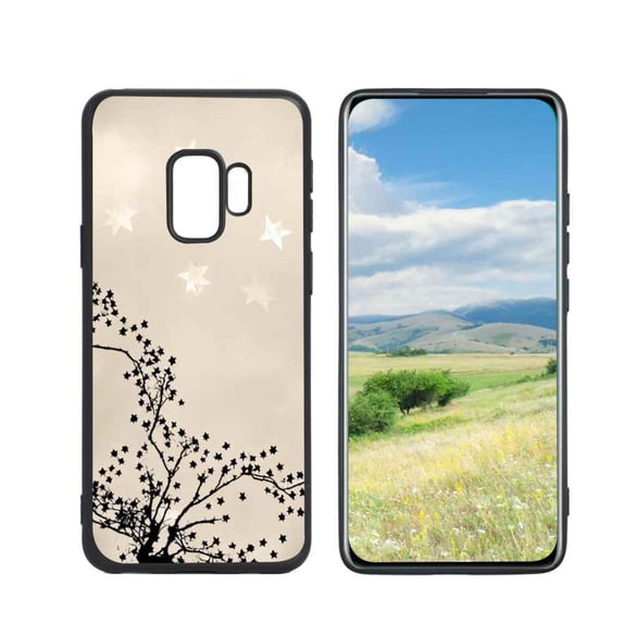 Stars-307 Phone Case, Degined for Samsung Galaxy S9 Case Men Women, Flexible Silicone Shockproof Case for Samsung Galaxy S9