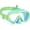 Blue-green, variant on Vvinca Kids Swim Goggles with Nose Cover and Elastic Fabric Strap for Ages 3-14