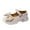 White, variant on Otqutp Soft Sole Flower Girls Shoes Fashion Spring Summer Children Casual Shoes Girls Leather Shoes Dress Shoes Thick Sole Pearl Sequins Bowknot Solid Color Buckle