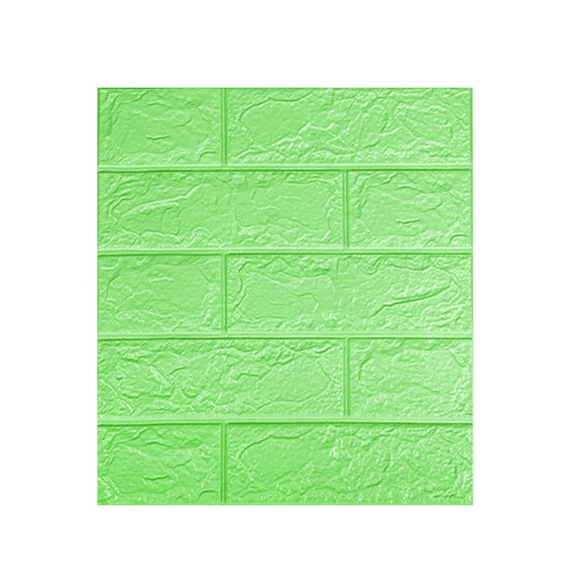 Oferta por tiempo limitado!5 Piezas De Paneles De Pared 3D Despegar Y Pegar, Ladrillo Imprimible Papel Tapiz 3D Pegar Y Despegar Autoadhesivo Espuma Impermeable Paneles De Ladrillo Sintético Para Dor