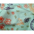 thumbnail image 5 of oneOone Silk Tabby Navy Blue Fabric Florals Craft Projects Decor Fabric Printed By The Yard 42 Inch Wide, 5 of 6
