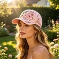 thumbnail image 6 of Limited Edition Garden Morning Baseball Cap – Floral Bee Hat for Women, Adjustable Cotton Garden Hat, Honey Bee Cap for Nature Lovers, Personalized Gift for Women Baseball Caps Flower Hat, 6 of 7