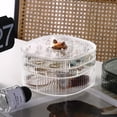 thumbnail image 6 of ABPETE Jewelry Box, 3-Layer Acrylic Jewelry Organizer with Cat Shape Handle, Clear Jewelry Boxes for Women Girls, Make up Organizer, Jewelry Storage Holder (Clear, Cat), 6 of 7