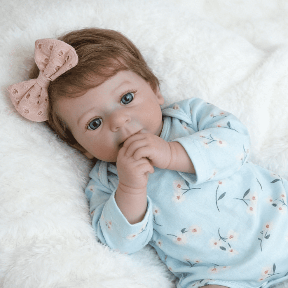 Dayoff Kids Lifelike Reborn Baby Dolls -18 Inch Realistic Baby Doll With Clothes For Kids Age 3+(No Accessories)