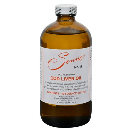 Sonne's No.5 16 fl oz Old Fashioned Cod Liver Oil
