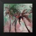thumbnail image 2 of Loreth, Lanie 15x15 Black Modern Framed Museum Art Print Titled - Island Evening Palms II, 2 of 5
