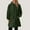 Army Green, variant on Olyvenn Rain Jacket for Women Lightweight Long Hooded Raincoat Waterproof Outdoor Travel Hiking Windbreaker Trench Coats Khaki L