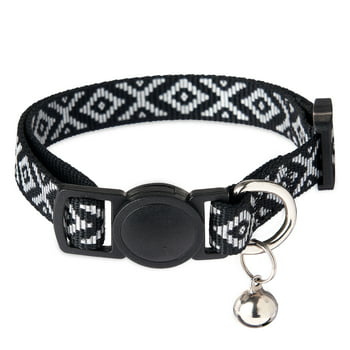 Vibrant Life Reflective Geo Pattern Cat Collar, One Size Fits Most