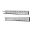 thumbnail image 1 of Rev-A-Shelf TRC-12CR 12-Inch Side Mount Extending Tie Rack Organizer, Chrome (2 Pack), 1 of 7