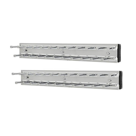 Rev-A-Shelf TRC-12CR Support Latéral Extensible pour Attaches 12 Pouces, Chrome (2 Pack)