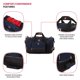thumbnail image 2 of Bolsa de viaje SwissGear Apex Travel azul marino/negro de 20 pulgadas, 2 of 8