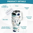 thumbnail image 4 of Funny Helicopters Tumbler Handle Lid and Straw Water Bottle Stainless Steel Coffee Travel Tumbler Mug Cups Gifts for Men Women 30oz, 4 of 6