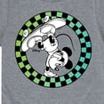 thumbnail image 3 of Disney - Mickey Skateboarding Checkered Circle - Toddler And Youth Short Sleeve Graphic T-Shirt, 3 of 5