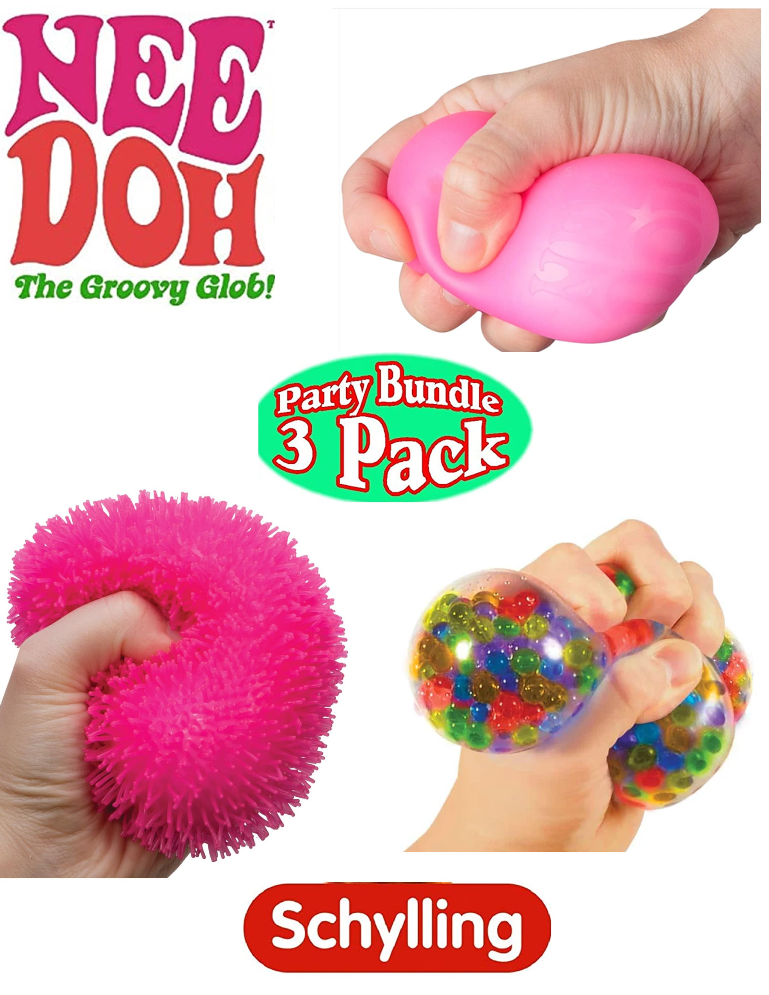 ⭐Schylling Nee Doh Groovy Glob Stress Ball Colors Shipped