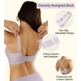 thumbnail image 3 of Sujetadores inalámbricos ULTREAGLE para mujer, bralettes de cobertura total, 3 of 5
