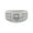 White, variant on Adjustable Skull Head Bracelet In Sturdy Metal Materialsfor Unique Styles