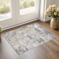 thumbnail image 1 of x Area Rug Living Room Rugs Washable Neutral Modern Abstract Soft Thin Large Rug Indoor Floor No Slip Rug Carpet for Bedroom Under Dining Table Home Office Decor Grey, 1 of 7
