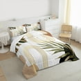 thumbnail image 3 of Homewish Rustic Boho Bohemain Bedding Comforter Set,Modern Aesthetic Artistic Twin Comforter Sets,Gold White Brown Bedding Set For Teens,Ultra Soft Home Decor Reversible,2-Piece, 3 of 8