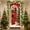 D, variant on Uutvery Winter Snowman Christmas Door Cover 35x71 Inches Front Door Hanging Decor Outdoor Yard Front Porch Holiday Party Backdrop Reusable Merry Christmas Decoration for Seasonal Display