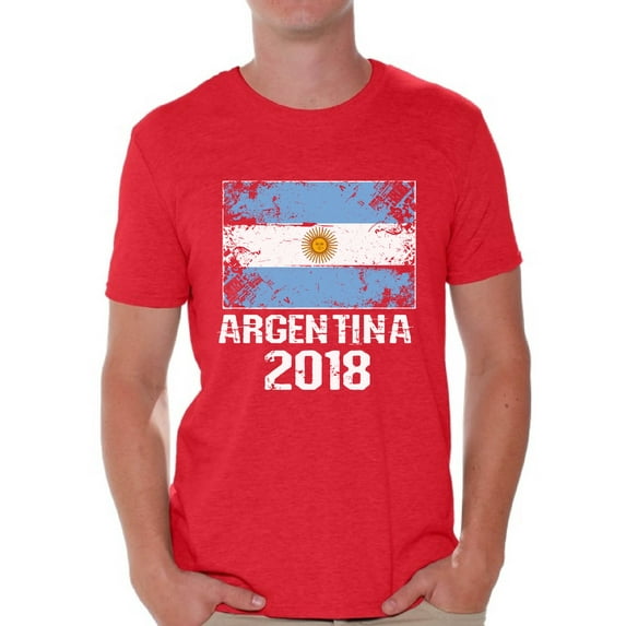 Awkward Styles Argentina 2018 Shirt for Men Argentinian Flag Shirts Soccer Gifts