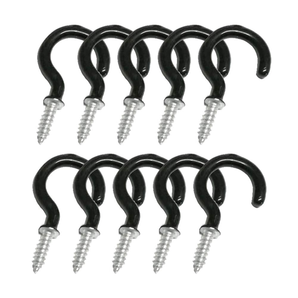 10 Pcs Screwin Ceiling Hooks Cup Hook Mug Hook Holder Easy