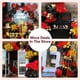 thumbnail image 2 of Juego de globos de fiesta con forma de guirnalda LOOLEY, rojo, negro y dorado, 137 unidades, 2 of 5