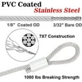 thumbnail image 3 of Shade Sail Hardware Kit 44 Stainless Steel Pieces for Quick Installation of Sunshades, 3 of 4