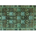 thumbnail image 1 of Ahgly Company Indoor Rectangle Persian Turquoise Blue Traditional Area Rugs, 2' x 3', 1 of 4