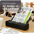 thumbnail image 5 of Epson WorkForce ES-300W Wireless Color Portable Document Scanner with ADF for PC and Mac, Sheet-fed and Duplex Scanning, 5 of 8