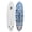 Blue Hibiscus, variant on Surfboards.com Aku 6'6" Soft Top Shortboard Surfboard with 3 Fins and Leash, Red Hibiscus
