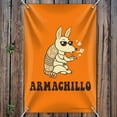 thumbnail image 3 of Armachillo Armadillo Chilling Funny Humor Home Business Office Sign, 3 of 4