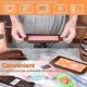 thumbnail image 4 of 3 Pcs Break Apart Chocolate Molds Silicone Deep Candy Bar Molds Silicone Shapes, Silicone Molds For Wax Melts Large( Pyramid Set ), 4 of 5