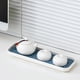 thumbnail image 5 of Soporte de Esponja para Fregadero de Cocina Estante de Tela de Drenaje de Cocina, Estante de Drenaje de Fregadero de Esponja Doméstica Doble, Taza de Encimera de Fregadero, Tazas de Estante de Bandeja, 5 of 6
