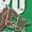 Solid Kelly Green, variant on The Lord is My Rock Men's Cotton Crew Tee