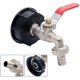 thumbnail image 1 of Adaptador 1000, adaptador de tanque Ibc S60x6 Adaptador de tanque para grifo de jardín de latón Manguera de aceite combustible de 1,27 cm Banban LingWen 8390611446895, 1 of 1