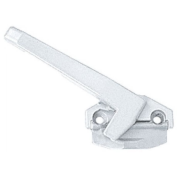CRL DS325W White Left Hand Cam Handle with 1-1/2" Screw Holes