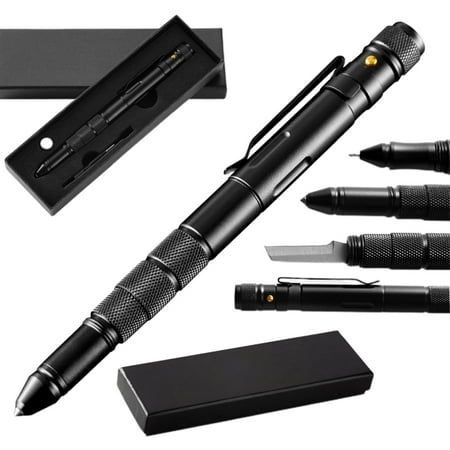 Multitool Pen with Flashlight Anniversary Birthday Gifts for Boyfriend Him Husband Dad with Gift Box