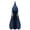 Blue, variant on Hooded Scarf Ear Warmer Coif Cap For Renaissance Fair Costume Accessory