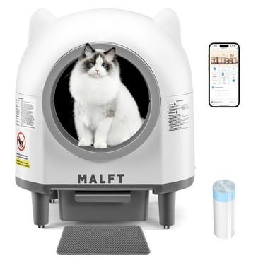 Self-Cleaning Cat Litter Box, 90L Automatic Litter Box– WiFi/App Control, Quiet Night Mode, Safety Anti-Pinch, Works for Multiple Cats,4500 PSI Pressure Washer Scrubber for Cleaning Concrete, Cement.