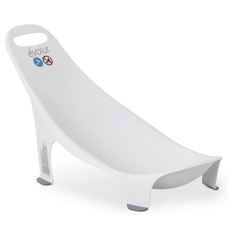 Evolur Supple Baby Bath Hammock, White
