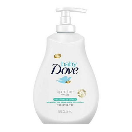 Dove Baby Tip To Toe Body Wash, Sensitive Moisture, 13 Oz, 2