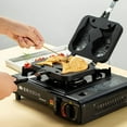 thumbnail image 2 of CC TOY Bakery Non-stick Waffle Maker Heating Plate Waffle Press Mold Pan Baking Tool, 2 of 6