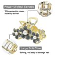 thumbnail image 3 of 4 Pack Metal H Clips H Clips Medium Clips For Thin H No-slip H Clip H Styling Accessories For Women And Girl (+pin, 3 of 5