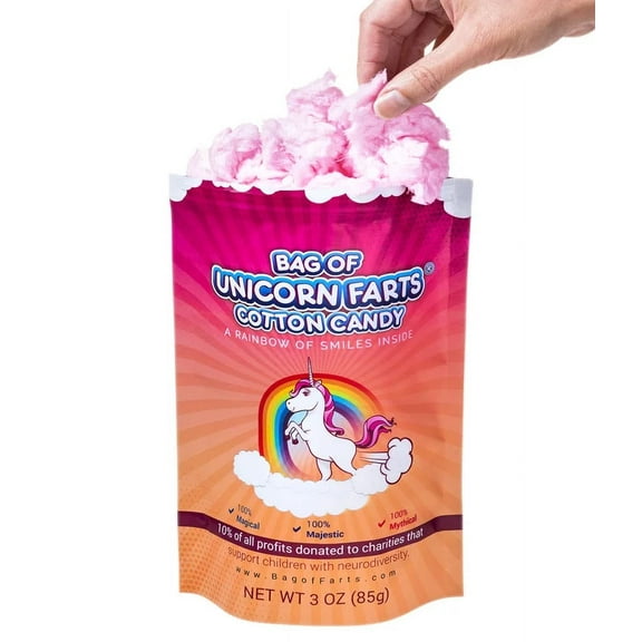 Bag of Unicorn Farts- A sugary snack with mythical origins.