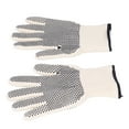 thumbnail image 1 of BBQ Gloves, Non Discoloring 800 Degrees Celsius  Independent Finger Design Washable Heat Resistant Gloves 11in  For Firepit, 1 of 8