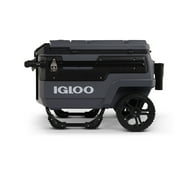 Igloo 70 QT Trailmate Journey Rolling Cooler, Carbonite Gray